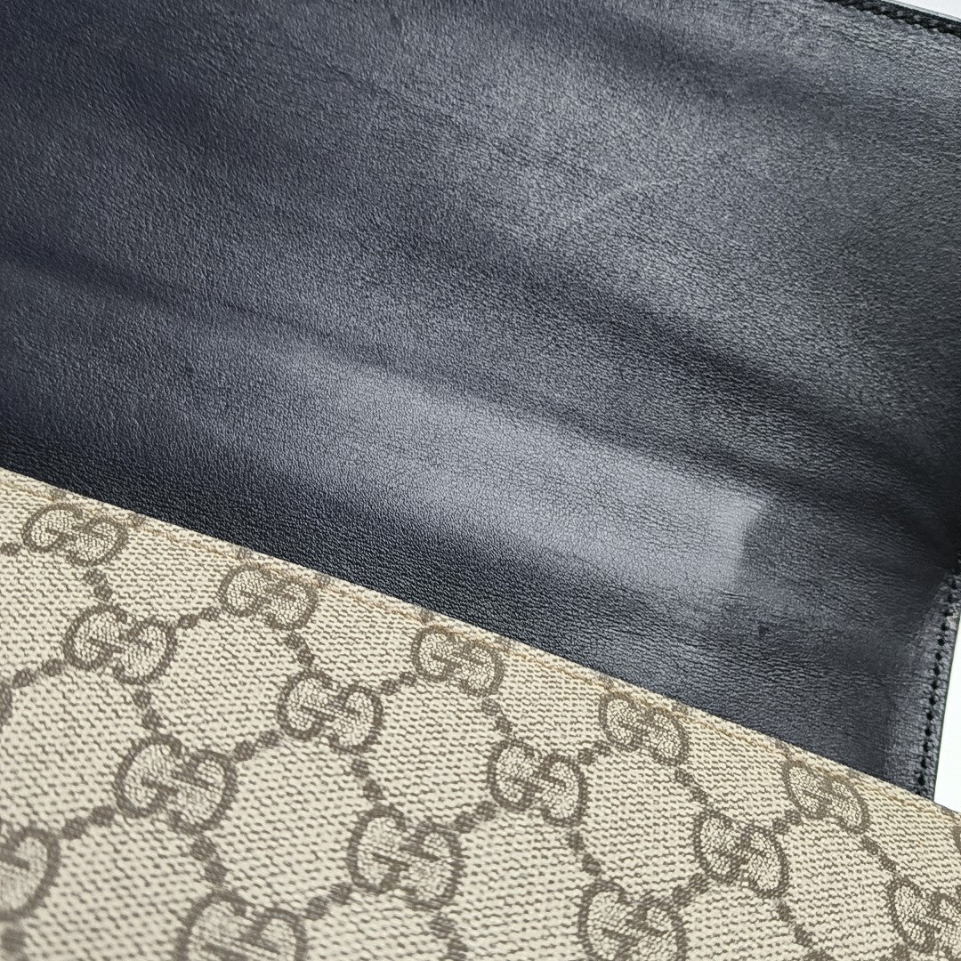 Padlock Medium Monogram Coated Canvas Beige