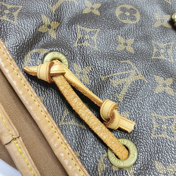 MONTSOURIS GM Monogram Coated Canvas Brown