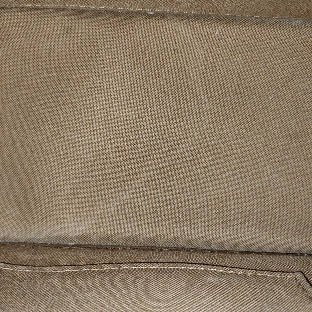 ALMA BB Monogram Coated Canvas Brown