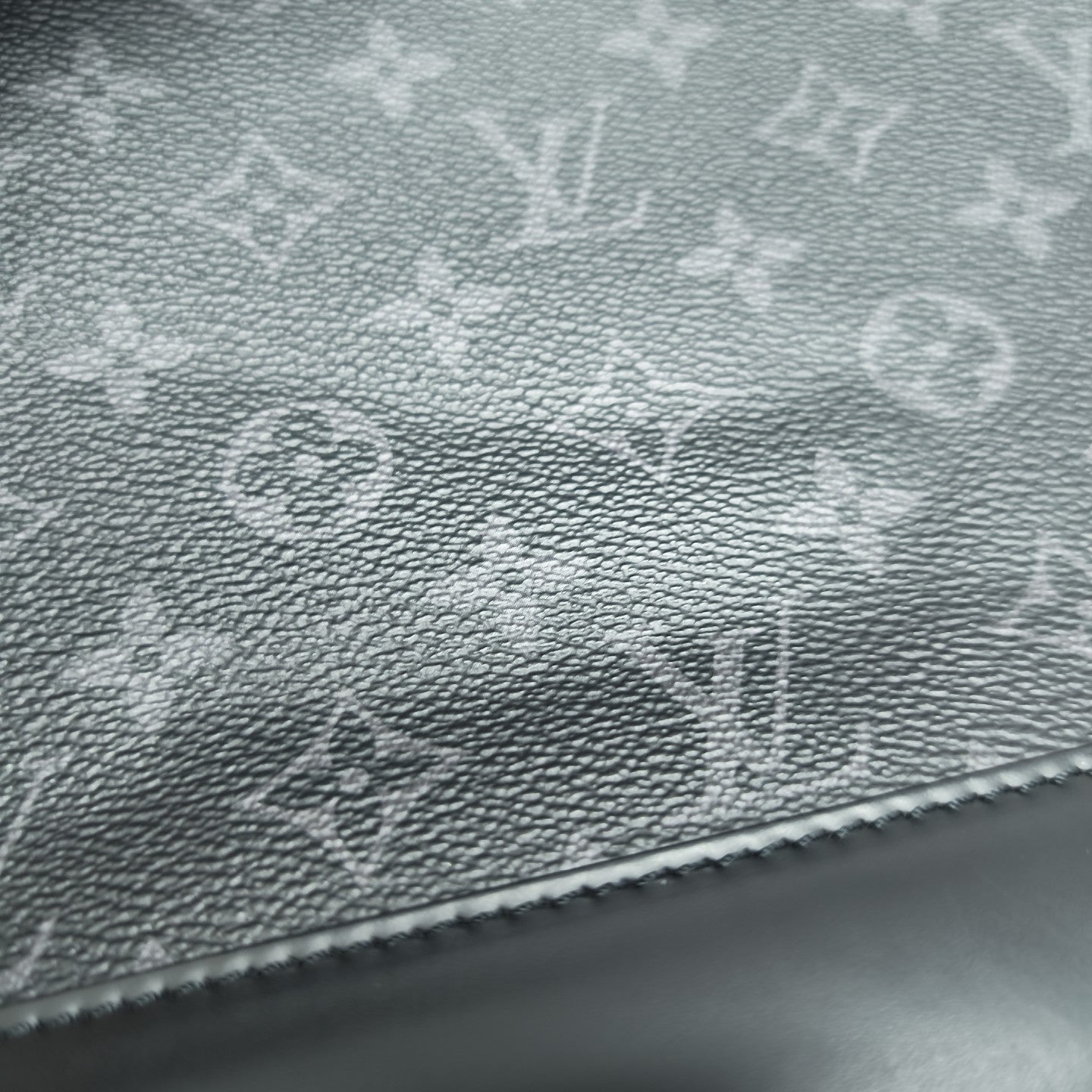 VOYAGER PM Monogram Coated Canvas Black
