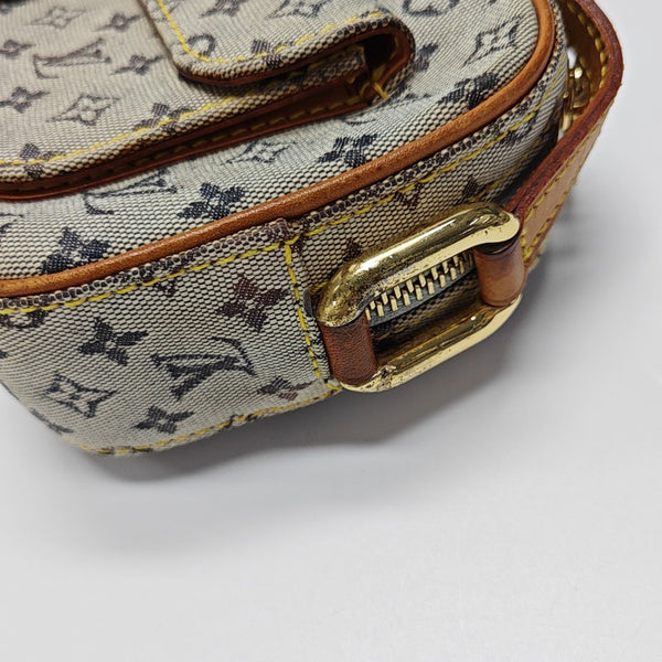 JULIETTE Mini Monogram Denim Gray