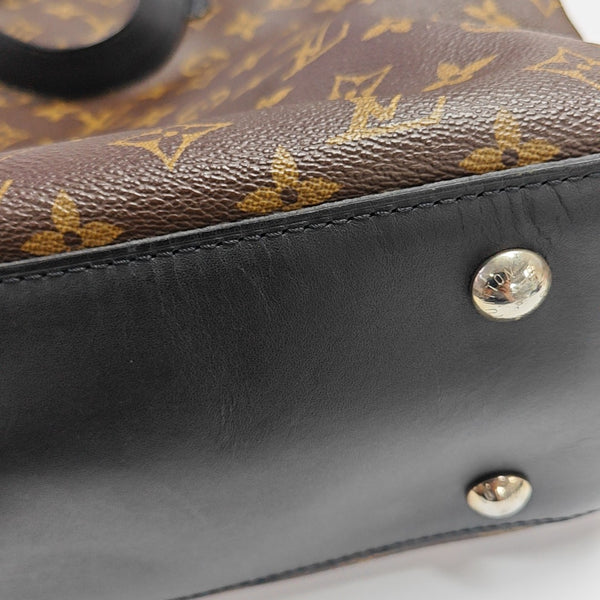 DAVIS Monogram Coated Canvas Brown