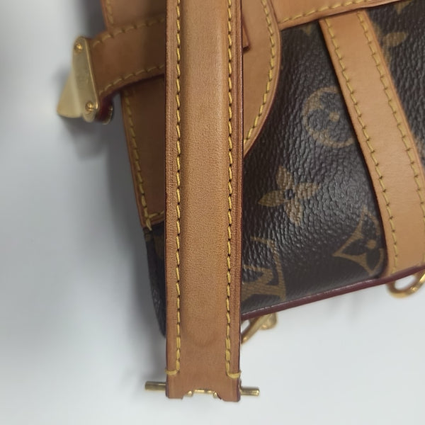 DUFFLE Monogram Coated Canvas Brown