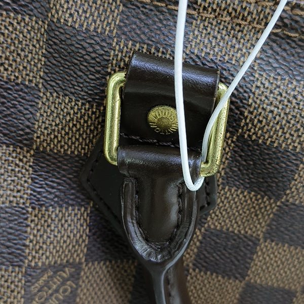 SPEEDY 30 Damier Ebene Coated Canvas Brown