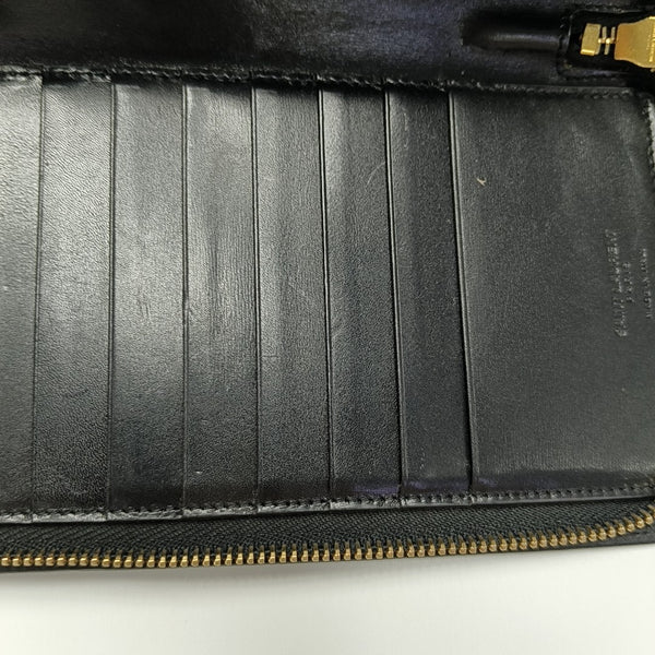 Calfskin Wallet Black