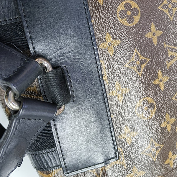 CHRISTOPHER MM Monogram Coated Canvas Brown