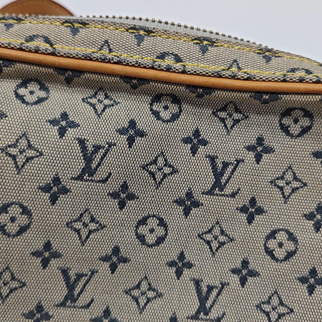 JULIETTE Mini Monogram Denim Gray