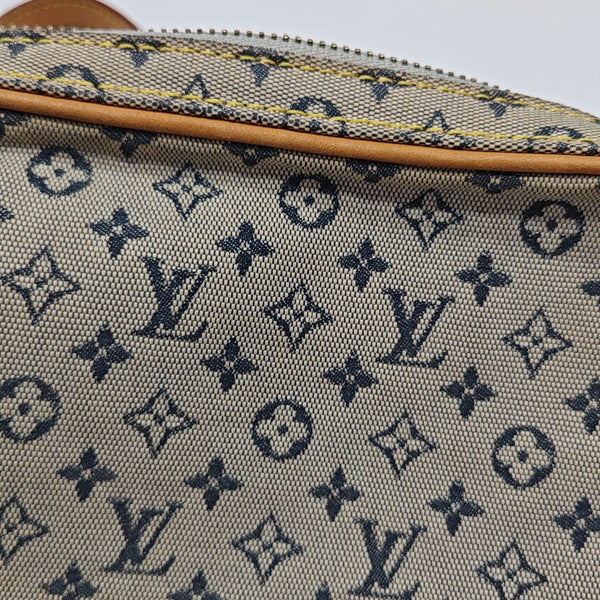 JULIETTE Mini Monogram Denim Gray