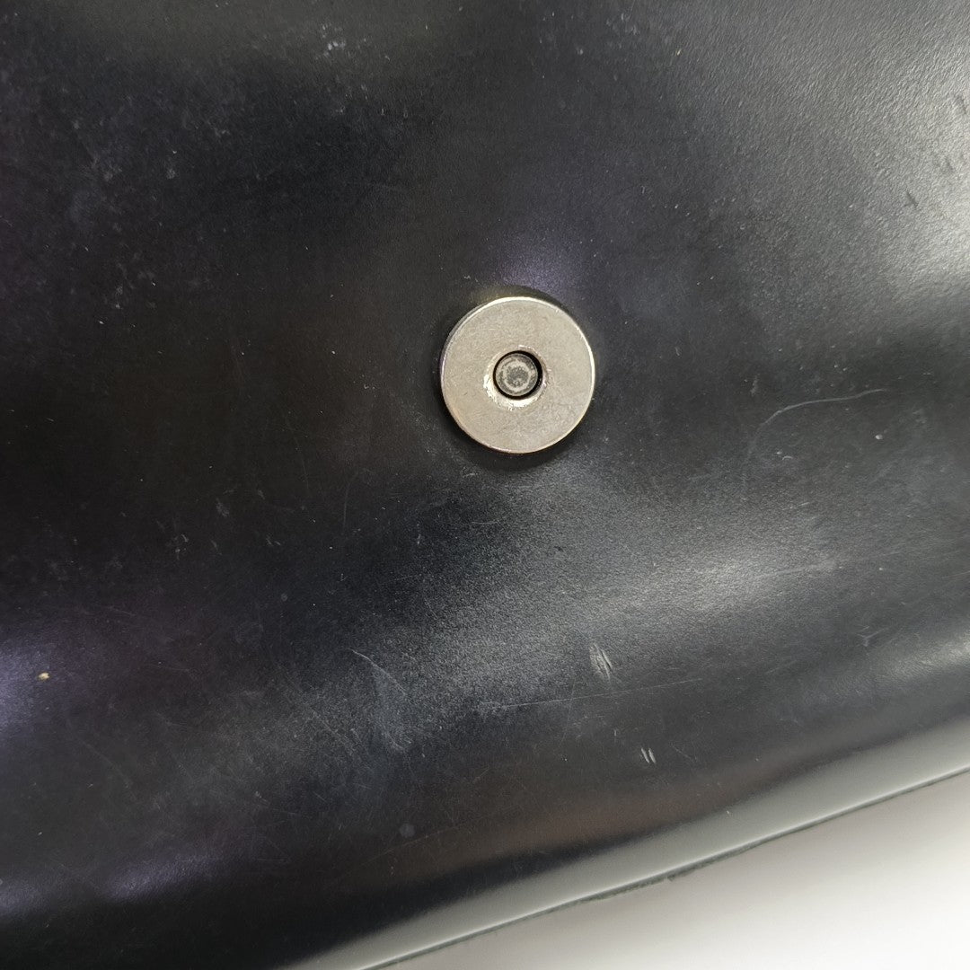Calfskin Shoulder Bag Black