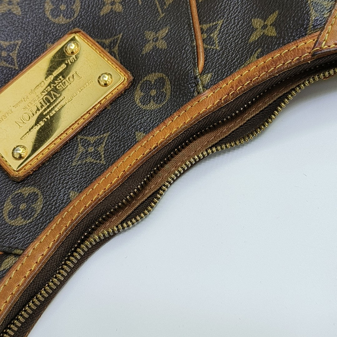 VINTAGE THAMES GM Monogram Coated Canvas Brown