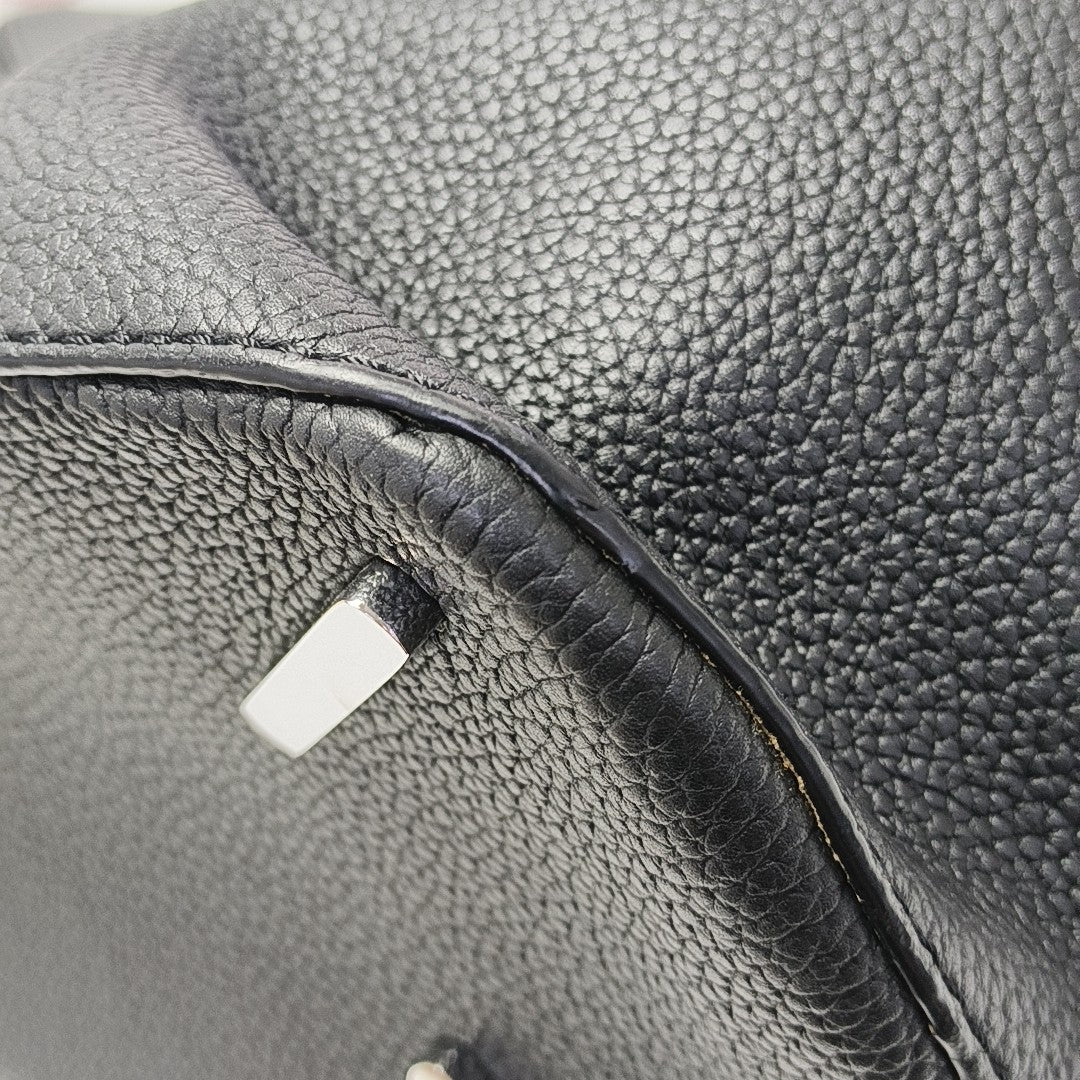 Puzzle Large Calfskin Black