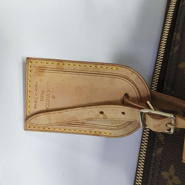 PEGASE Monogram Coated Canvas Brown