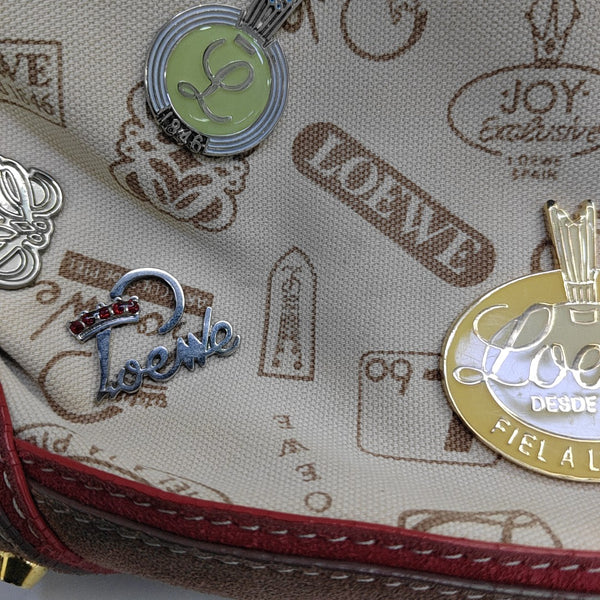 Nylon Top Handle Bag Beige