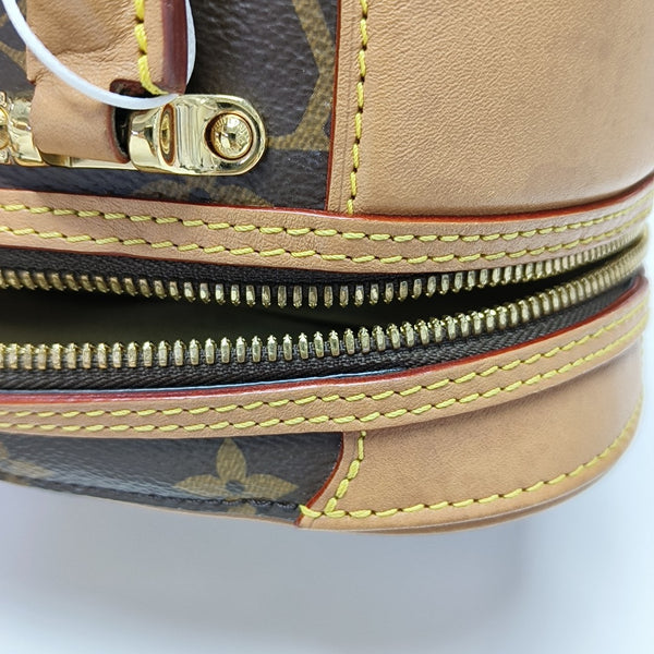 VALISETTE PM Monogram Coated Canvas Brown