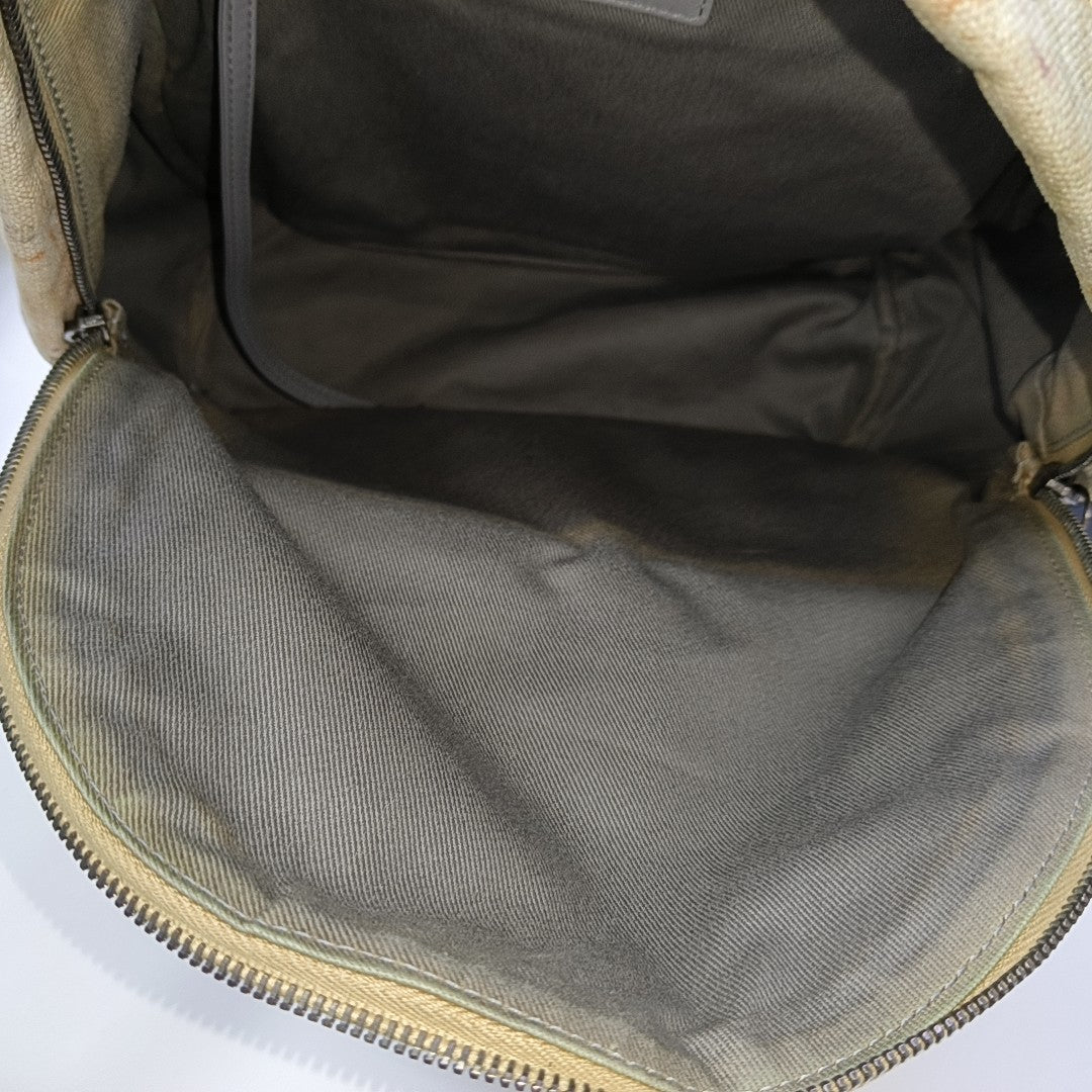 Canvas Backpack Yellow