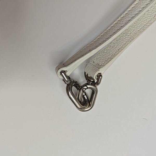 Hourglass S Calfskin White