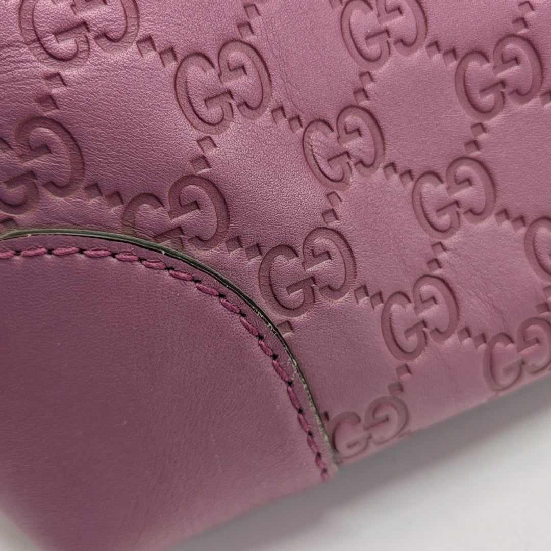 Monogram Calfskin Tote Bag Pink