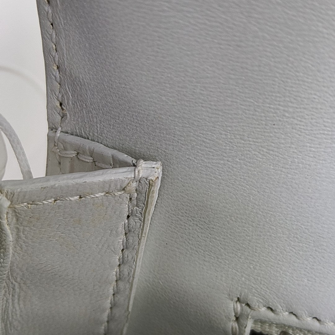 Ghost Calfskin White