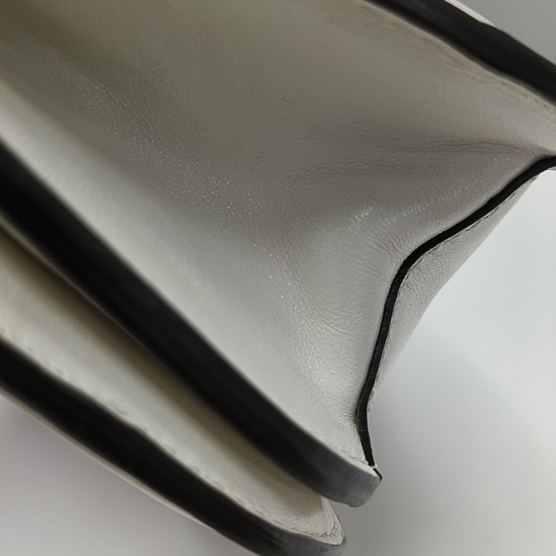 Karligraphy Calfskin White