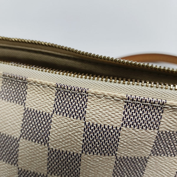 ACCESSOIRES GM Damier Azur Coated Canvas White