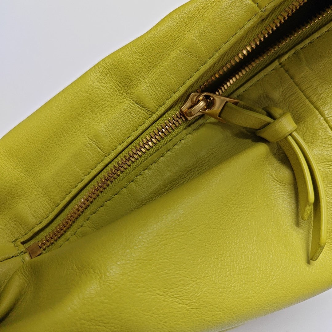 Double Knot Lambskin Green