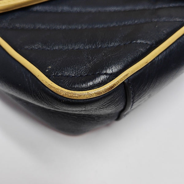 GG Marmont Medium Quilted Calfskin Multicolor