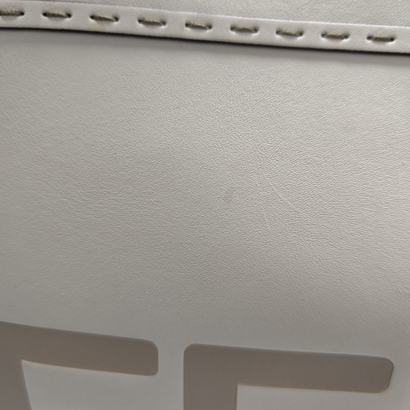 Sunshine Medium Calfskin White