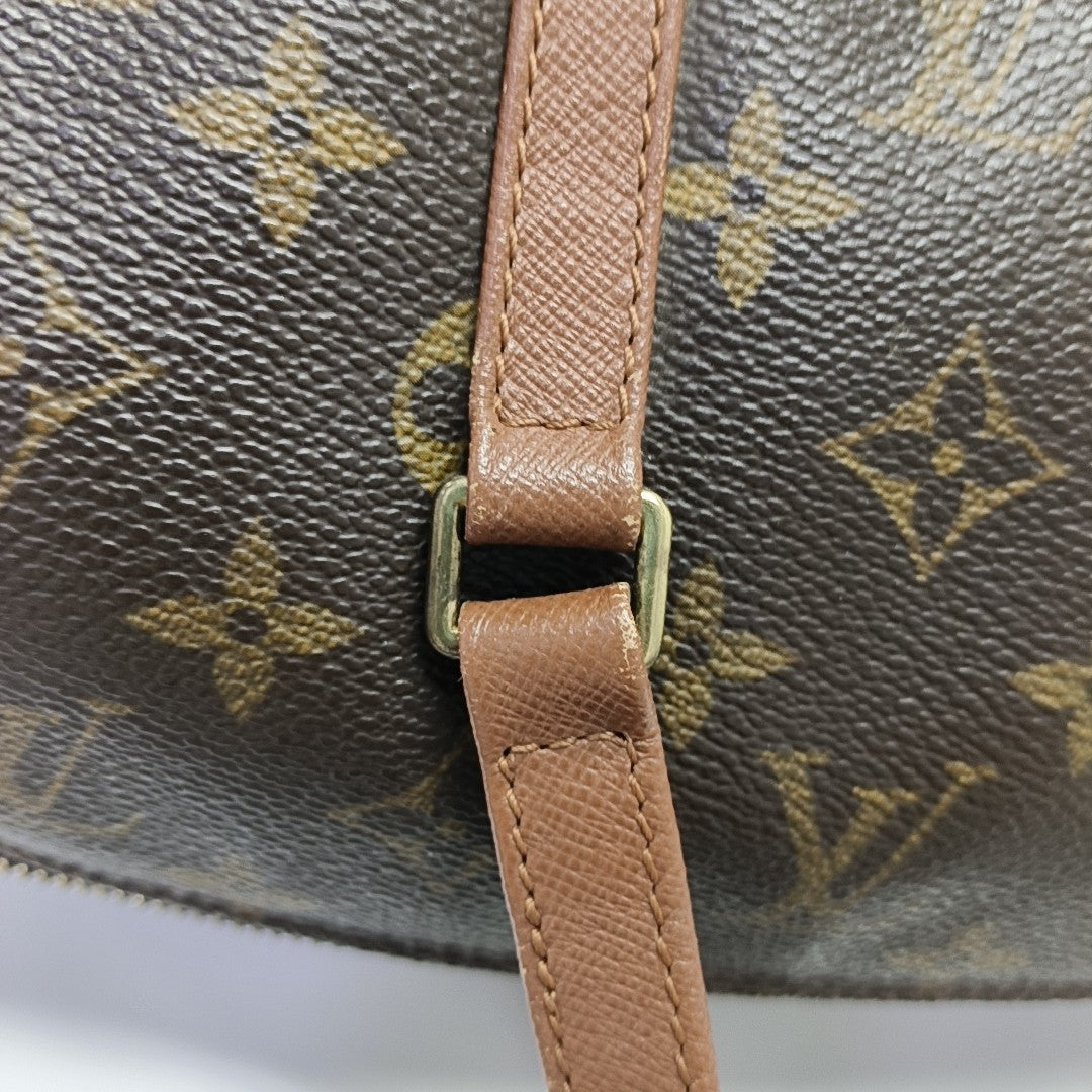 PAPILLON 30 Monogram Coated Canvas Brown