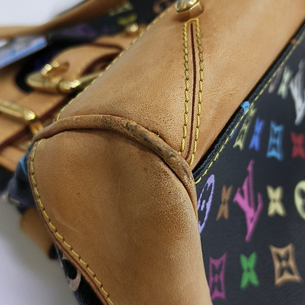 LV × TM CLAUDIA Monogram Coated Canvas Black