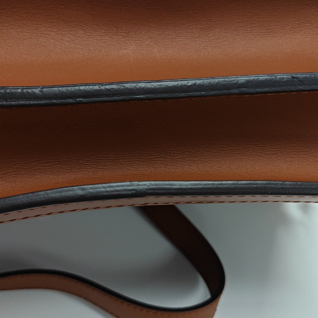 DAUPHINE MM Monogram Coated Canvas Brown