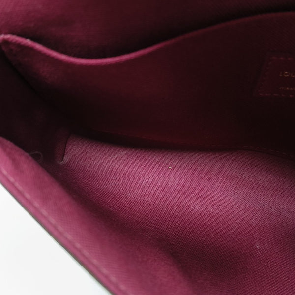 FÉLICIE Monogram Coated Canvas Brown