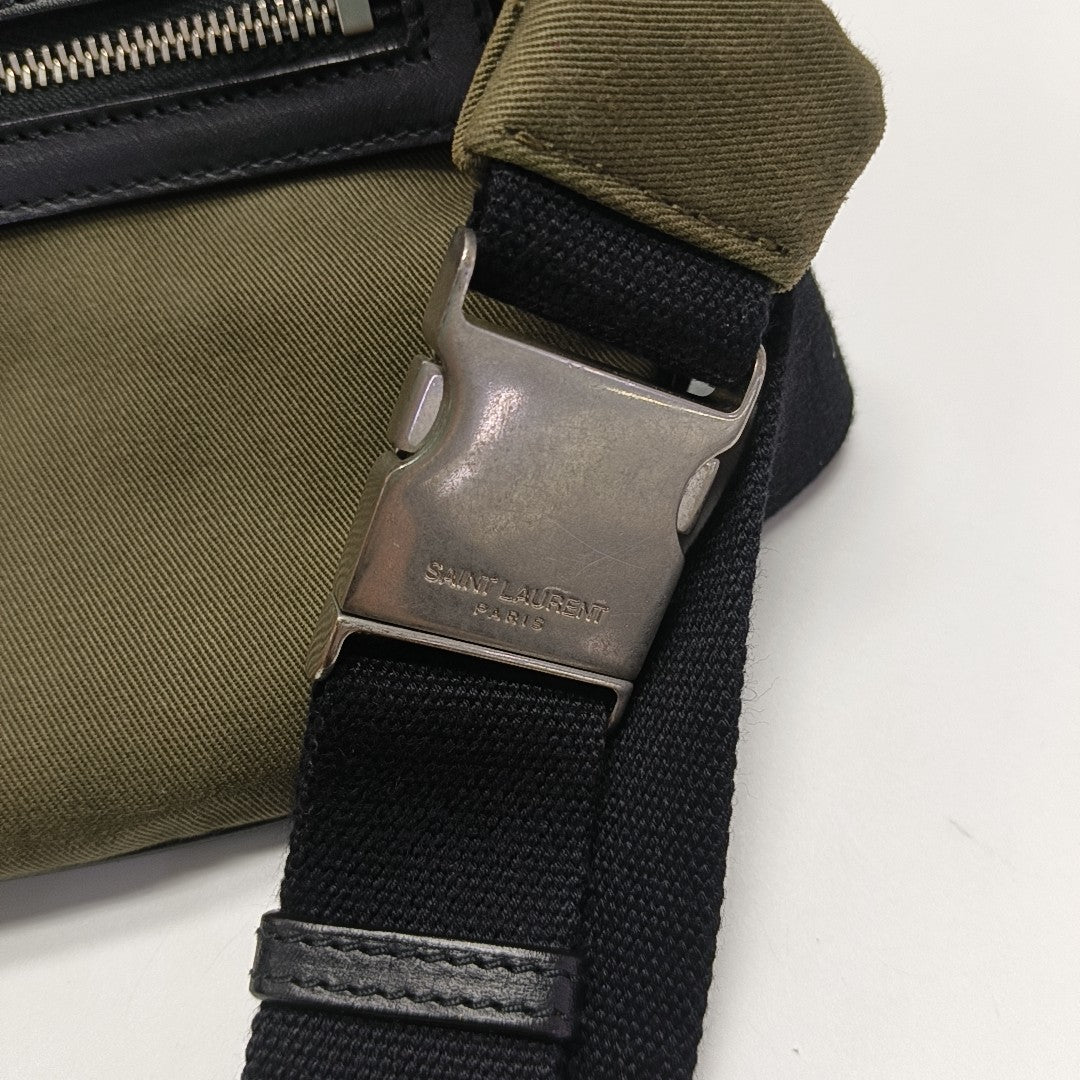 Fabric Belt Bag Green