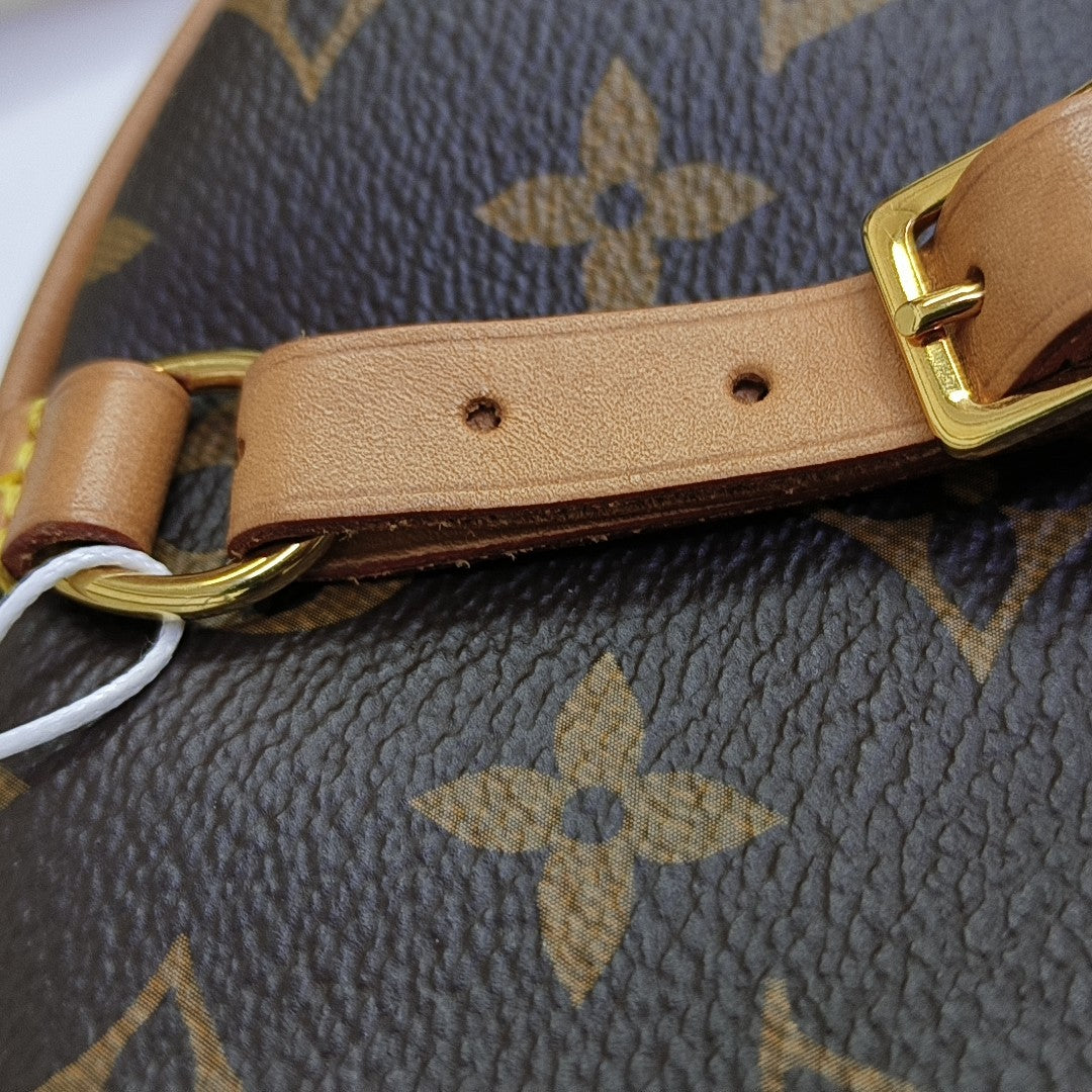 BOITE CHAPEAU MM Monogram Coated Canvas Brown