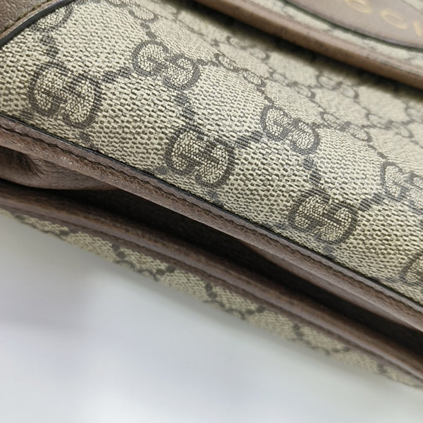 Neo Vintage Small Monogram Coated Canvas Beige