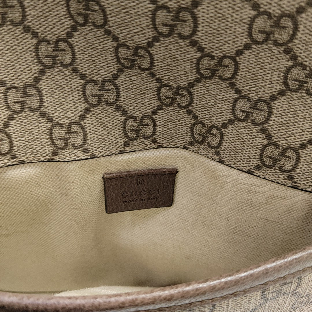 Neo Vintage Monogram Coated Canvas Beige