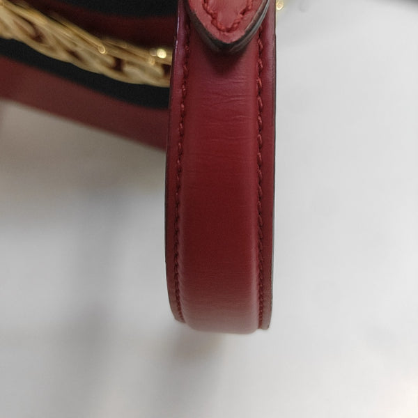 Sylvie Mini Calfskin Red