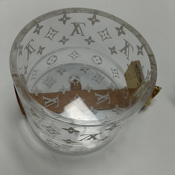 BOX SCOTT Monogram Plastic Clear