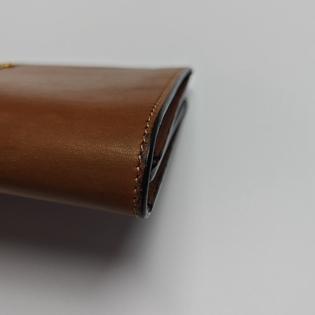 STRAP Large Calfskin Brown Wallet