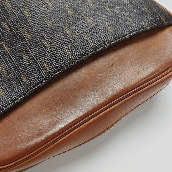 LE MONOGRAMME CŒUR Coated Canvas Brown