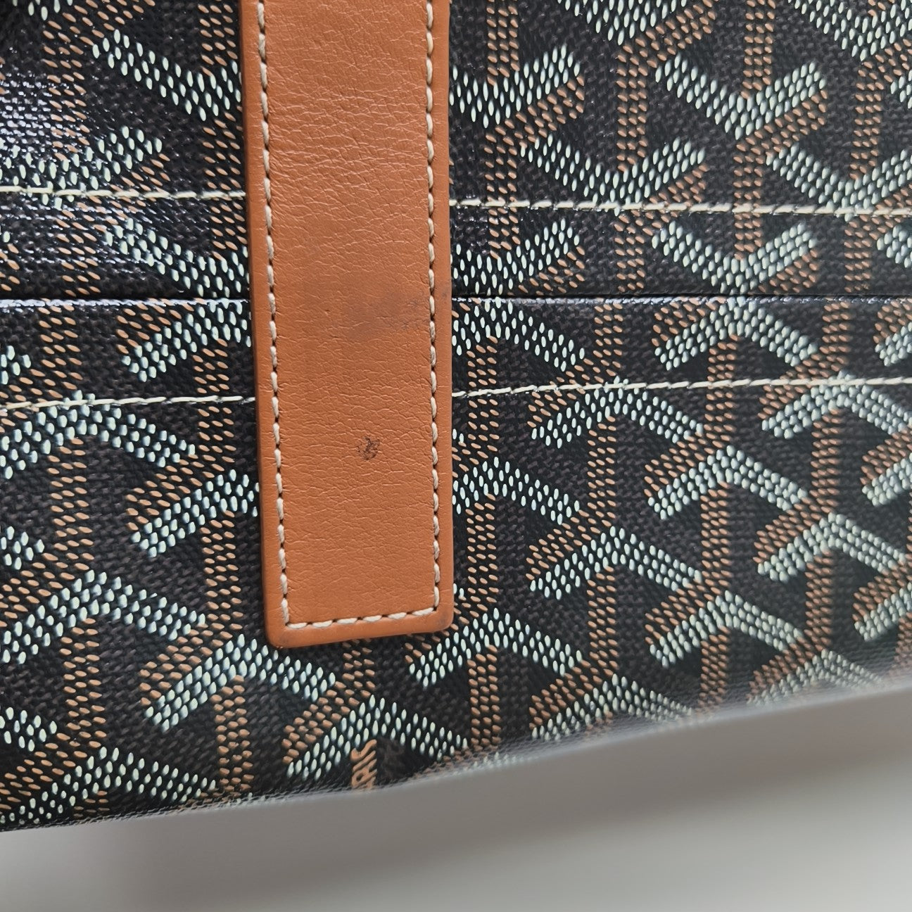 Rouette PM Coated Canvas Brown