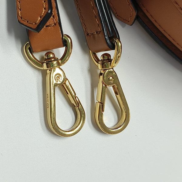 PATRICIA Mini Monogram Coated Canvas Brown