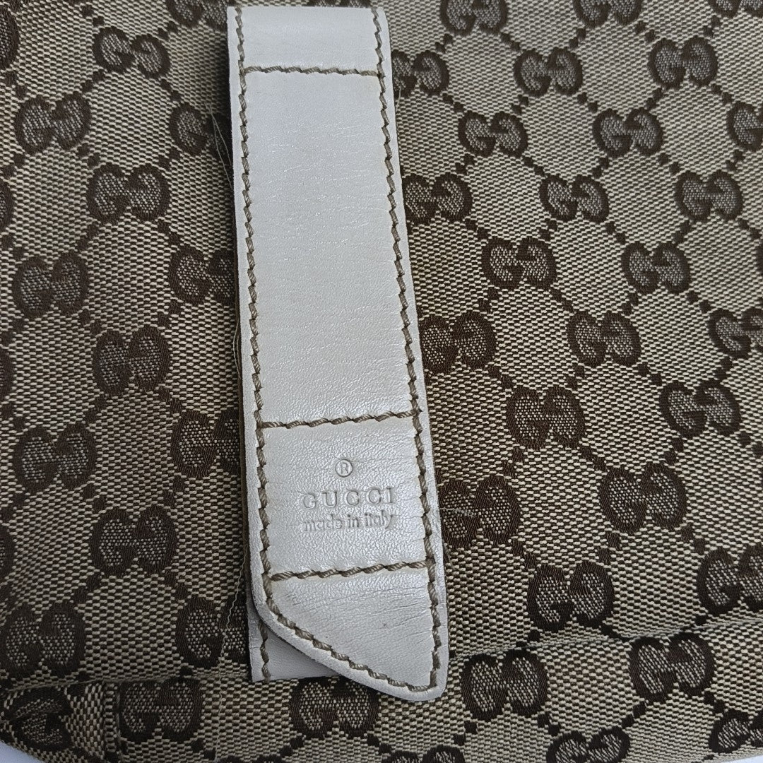 Monogram Canvas Crossbody Bag Large Black