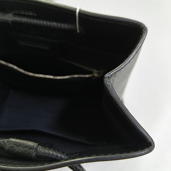 Shopping Bag Super Mini Calfskin Black