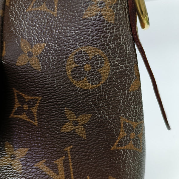TURENNE PM Monogram Coated Canvas Brown