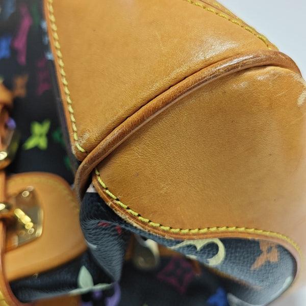 LV × TM CLAUDIA Monogram Coated Canvas Black