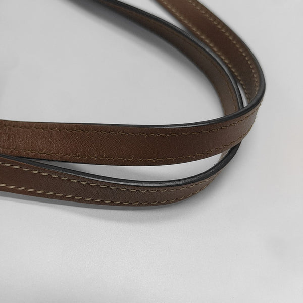 Padlock Medium Monogram Coated Canvas Beige