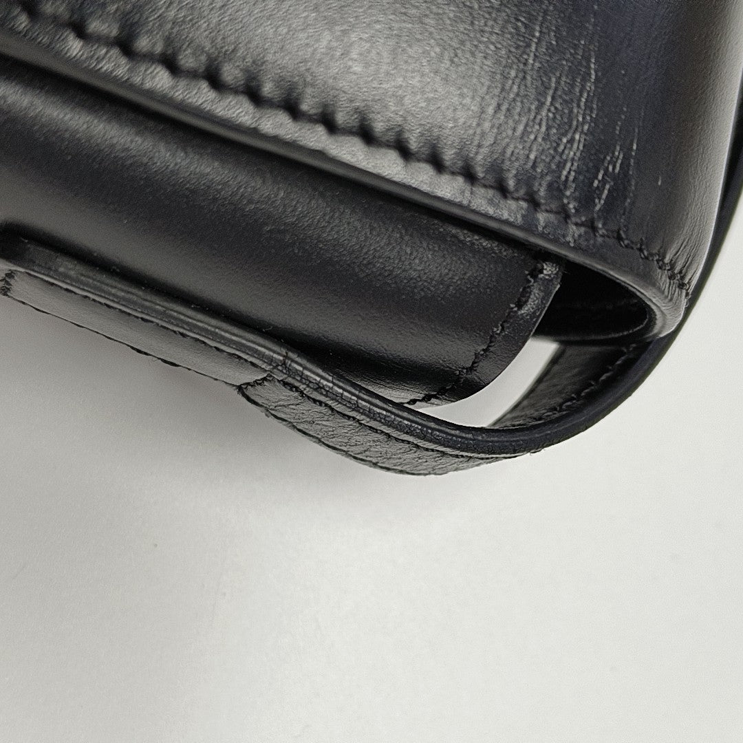 TRIOMPHE Nano Calfskin Black