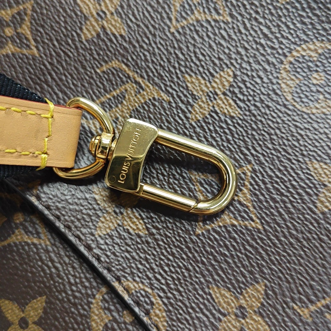 DIANE Monogram Coated Canvas Brown