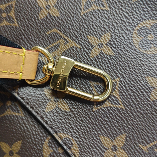 DIANE Monogram Coated Canvas Brown