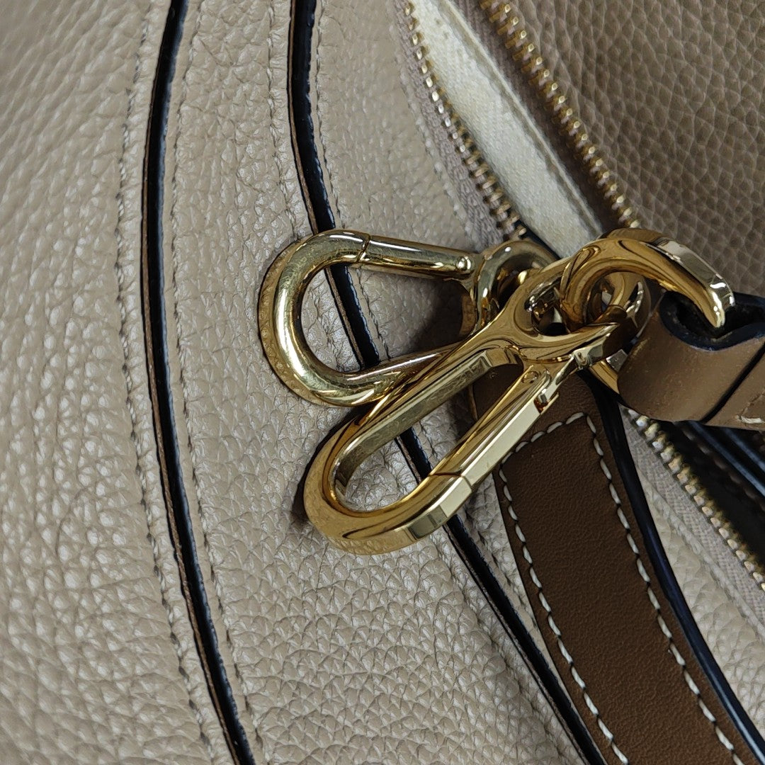 Puzzle Small Calfskin Beige